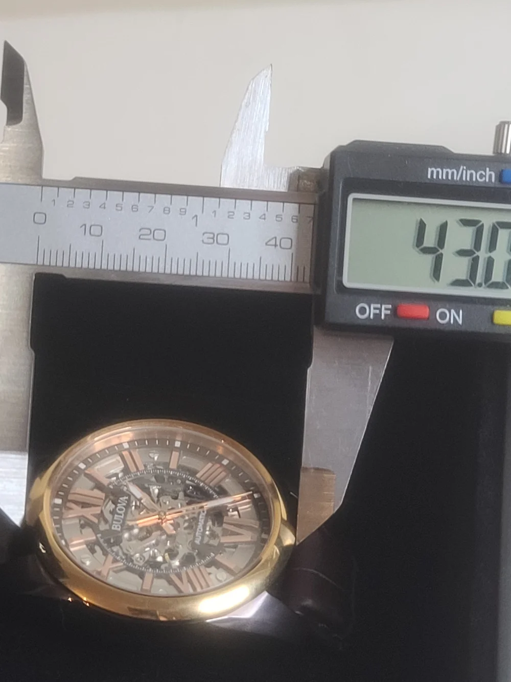 Bulova Men's Sutton Automatic Skeleton Brown Leather Watch 43MM 98A165